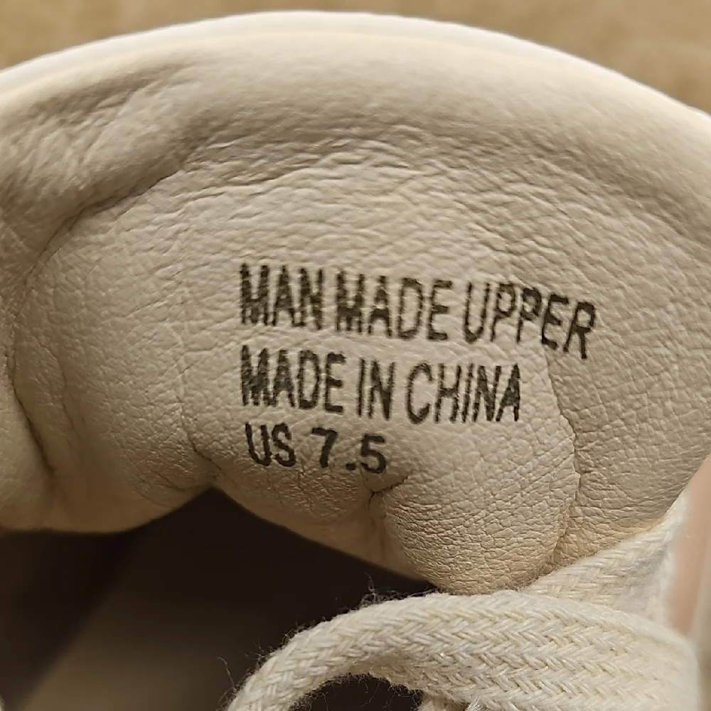 White Raven‎ Women's Stylish Cream and Tan Women's Sneakers